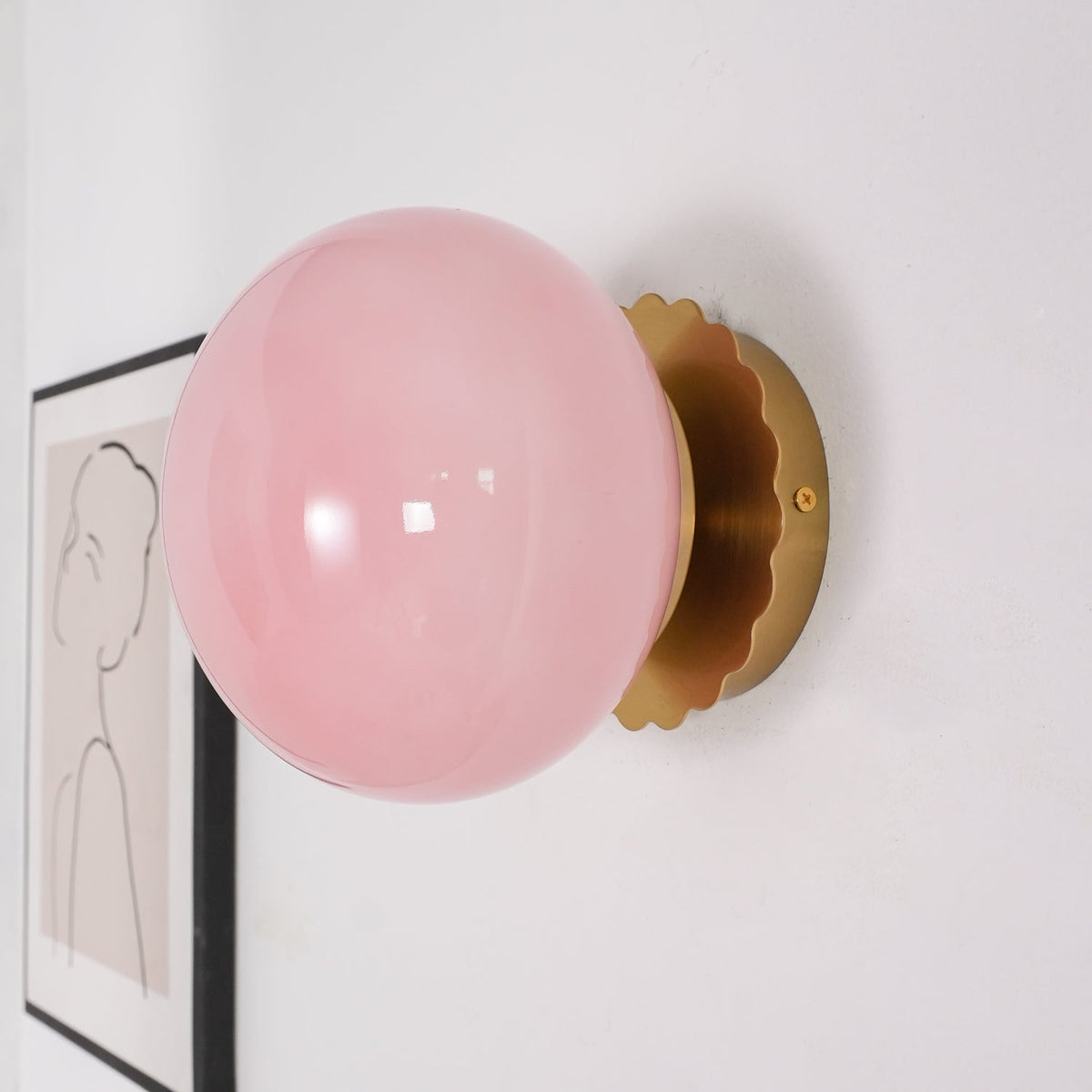 MarshmallowGlow weiche Wandleuchte — Verspielte moderne Beleuchtung