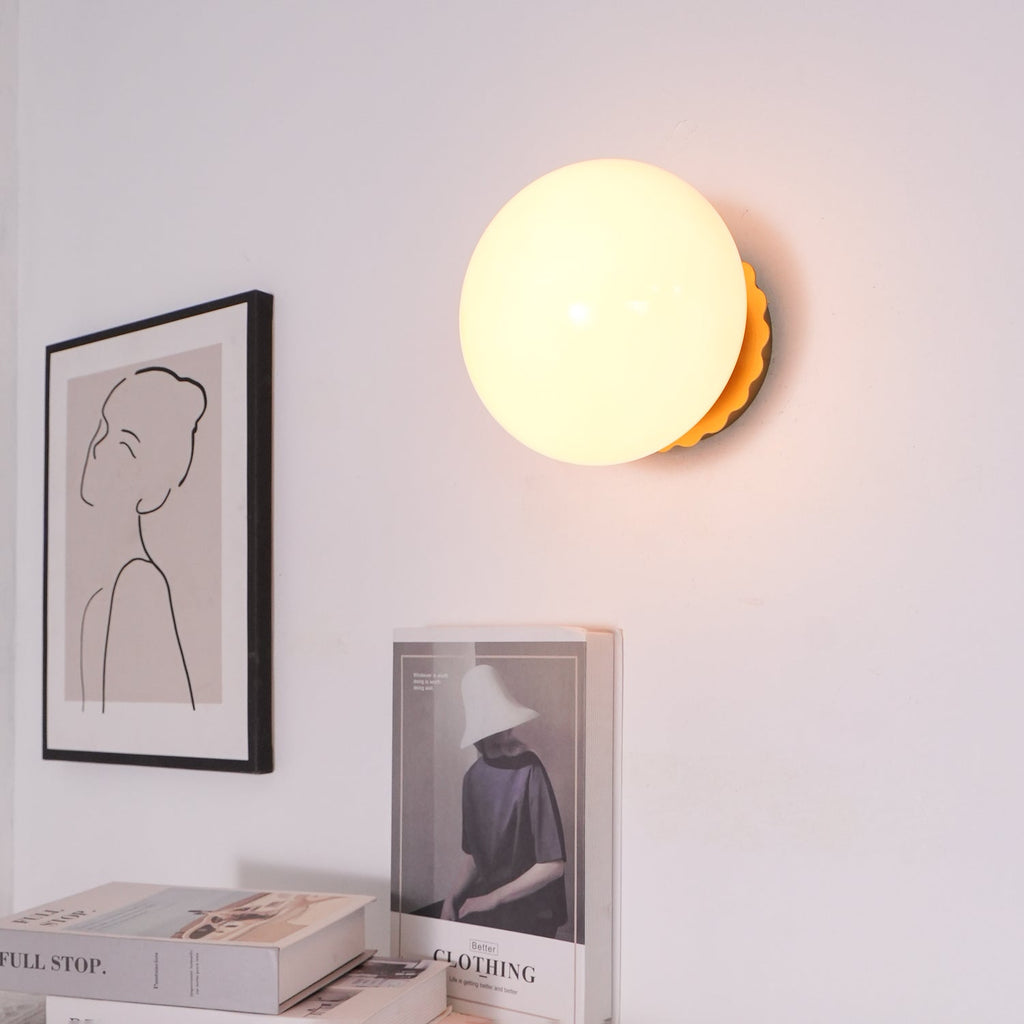 MarshmallowGlow weiche Wandleuchte — Verspielte moderne Beleuchtung