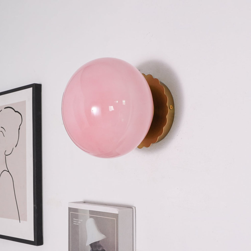 MarshmallowGlow weiche Wandleuchte — Verspielte moderne Beleuchtung
