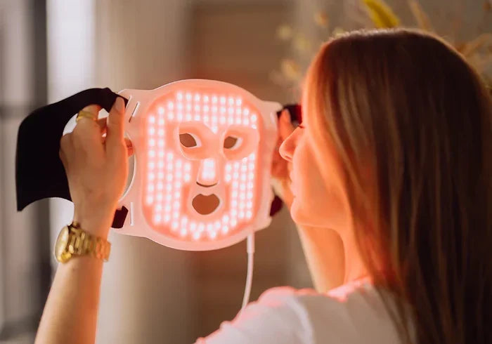 LED Facial Light Therapy Mask — Seven Distinct Color Treatment Options