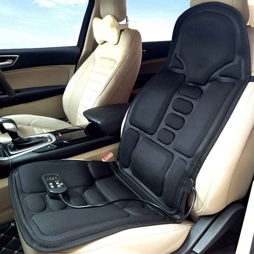 8 Mode Massage Chair Pad With Heated Back Neck Cushion For Car & Home | Filindra