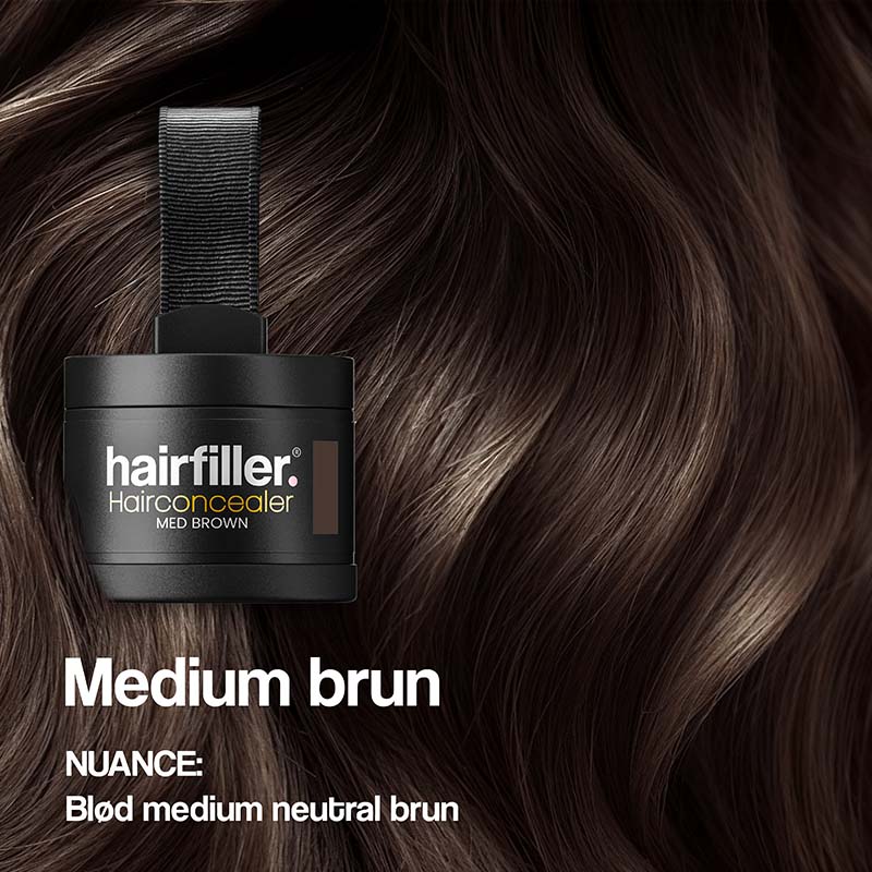 Hair Concealer Powder — Quick Root Coverage Formula for Grey & Thin Hair
