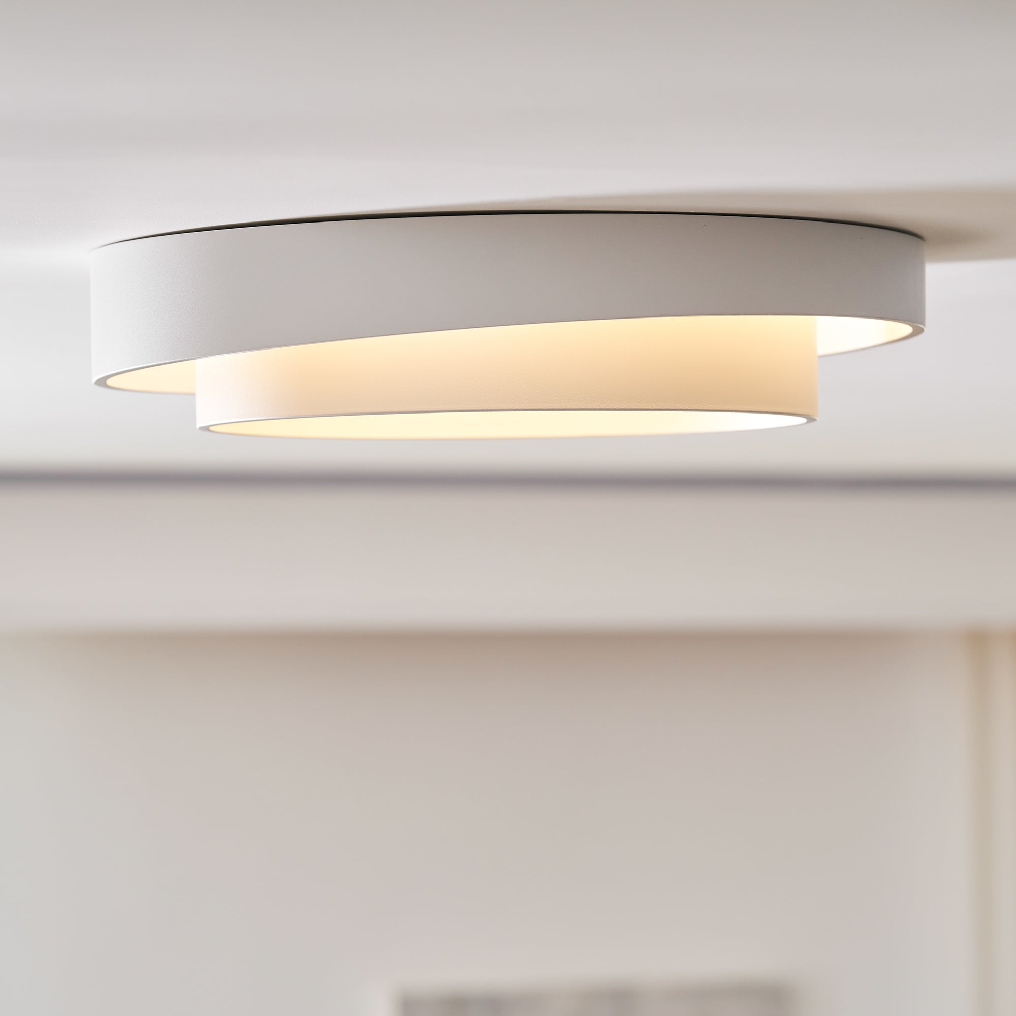 Cylinder LED Ceiling Light — Iron Frame, Acrylic Diffuser, 40/50/60cm, 3000K–6000K Dimmable