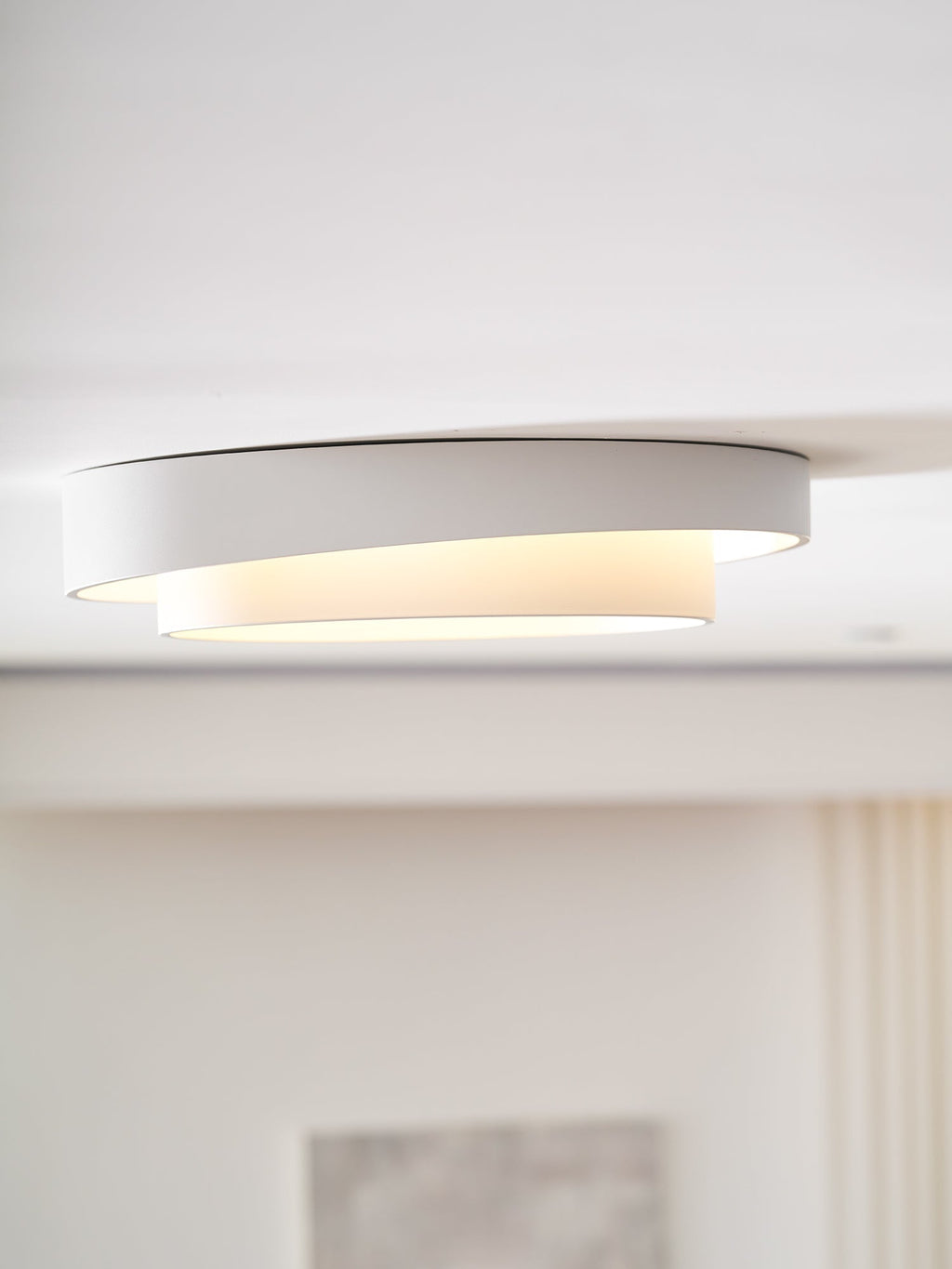 Cylinder LED Ceiling Light — Iron Frame, Acrylic Diffuser, 40/50/60cm, 3000K–6000K Dimmable