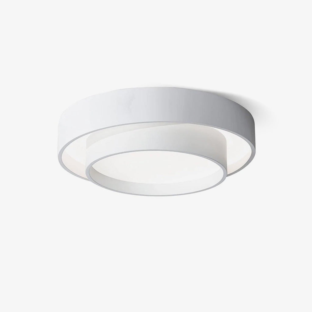 Cylinder LED Ceiling Light — Iron Frame, Acrylic Diffuser, 40/50/60cm, 3000K–6000K Dimmable