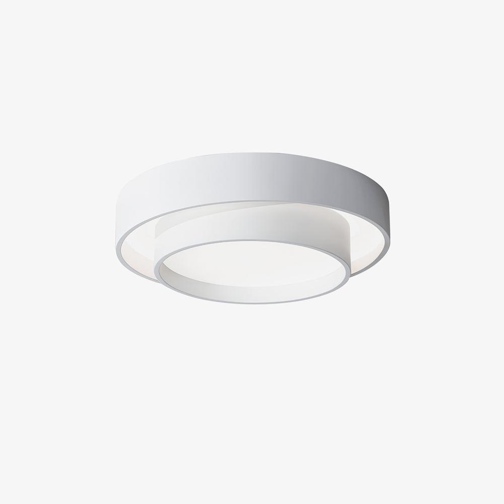 Cylinder LED Ceiling Light — Iron Frame, Acrylic Diffuser, 40/50/60cm, 3000K–6000K Dimmable