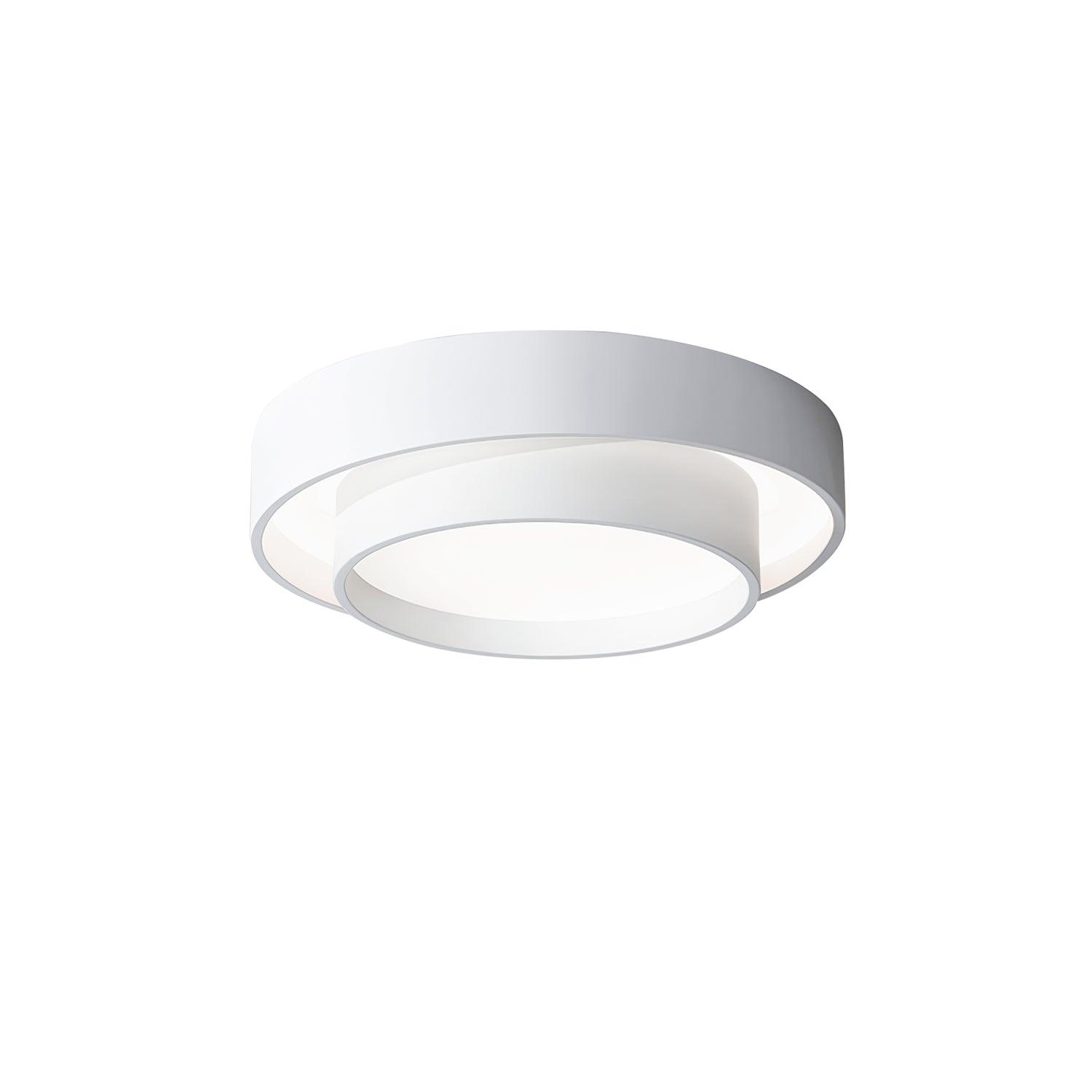 Cylinder LED Ceiling Light — Iron Frame, Acrylic Diffuser, 40/50/60cm, 3000K–6000K Dimmable