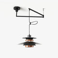 Solva Swivel Arm Pendant Lamp — Nordic Four-Shade Ceiling Light