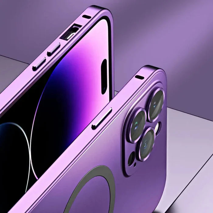 Coque métallique pour iPhone Magcase — Protection fine
