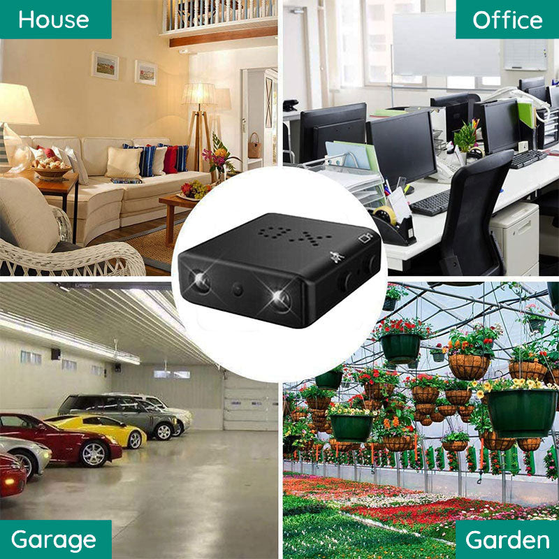 Videocamera Wi-Fi mini HD con Wi-Fi e audio