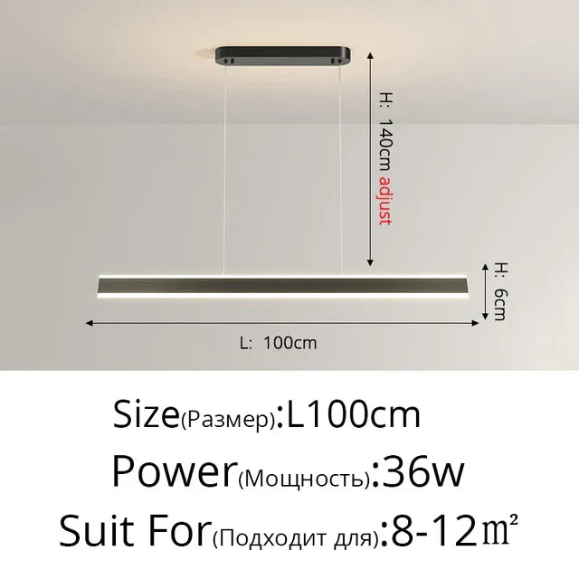 Aurorae Pendant Light With Adjustable LED For Contemporary Living Areas