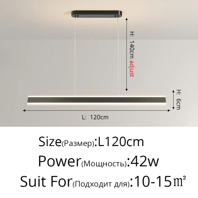 Aurorae Pendant Light With Adjustable LED For Contemporary Living Areas