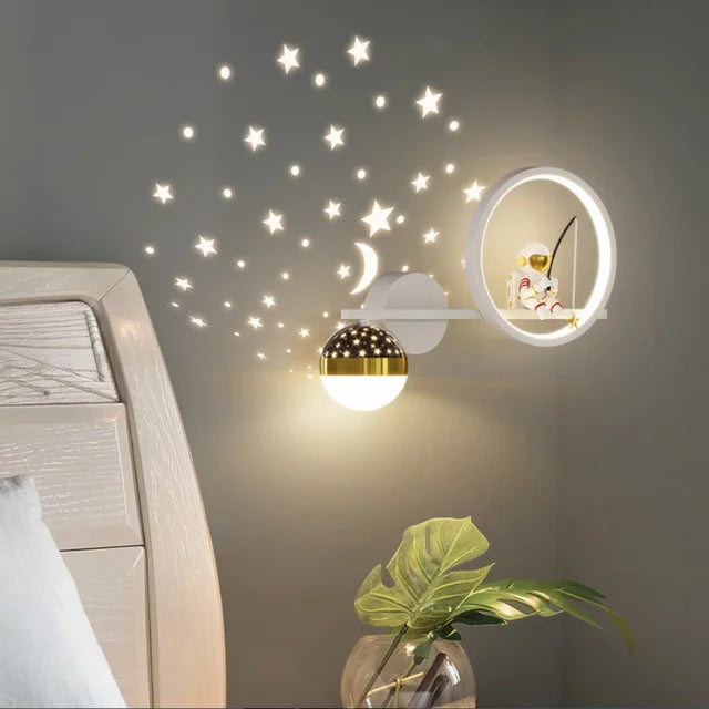 Lampada da parete moderna per bambini LittleBeam - illuminazione giocosa per la cameretta