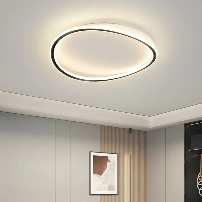 FutureLight moderne LED-lysekrone — elegant, minimalistisk design