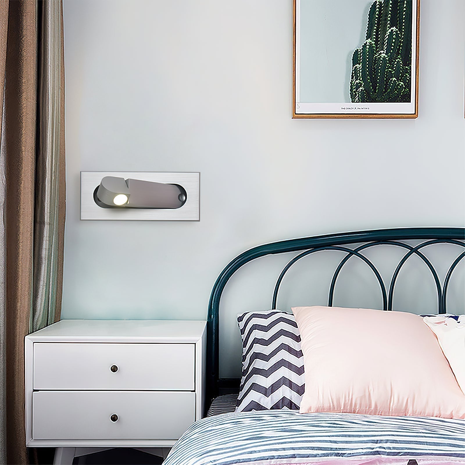 NyraLume Halo Wall Lamp For Bedside Reading Ambient Backlight