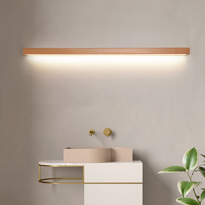 Ozumi moderni LED-seinävalaisin – puuta ja akryyliä, 1/2-valoinen