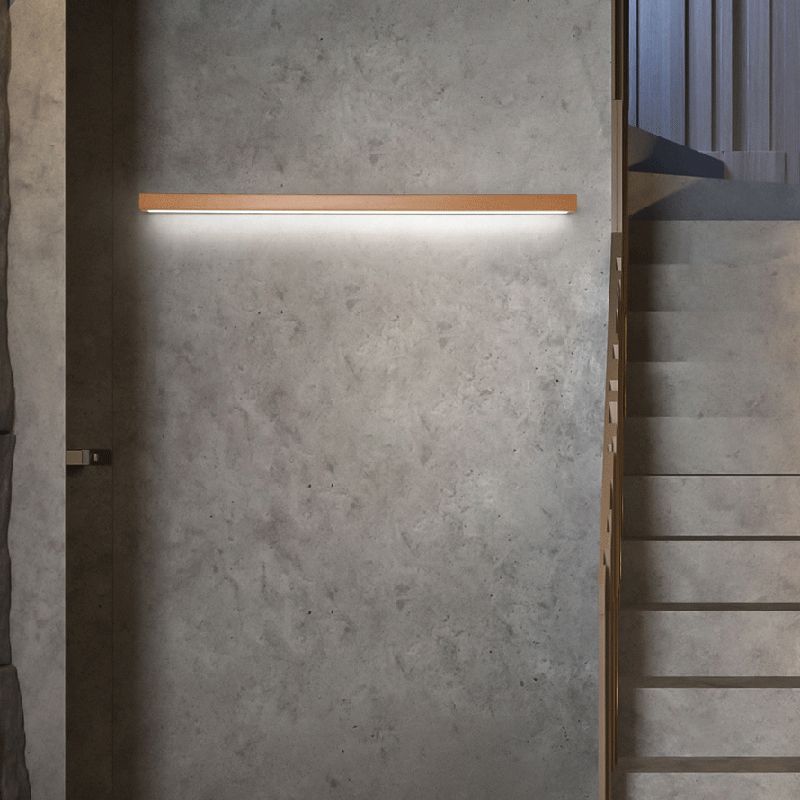 Ozumi moderni LED-seinävalaisin – puuta ja akryyliä, 1/2-valoinen
