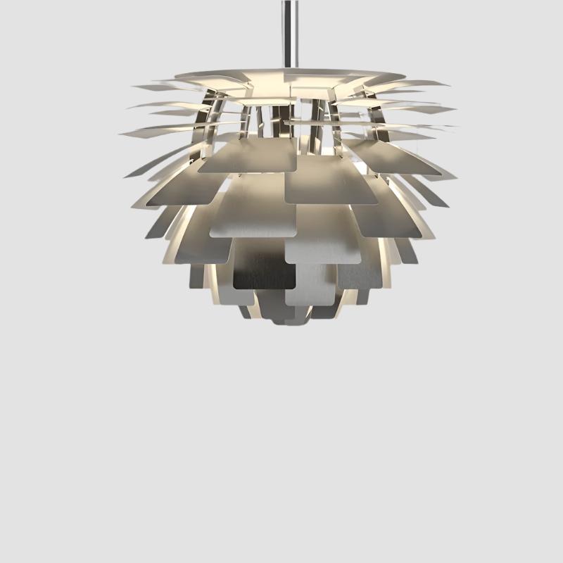 NovaLuxe LumaArc Pendant Light Featuring Artichoke Design