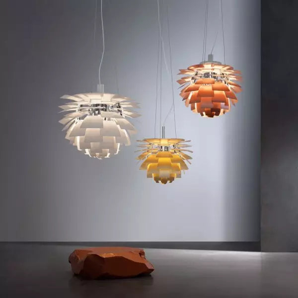 NovaLuxe LumaArc Pendant Light Featuring Artichoke Design