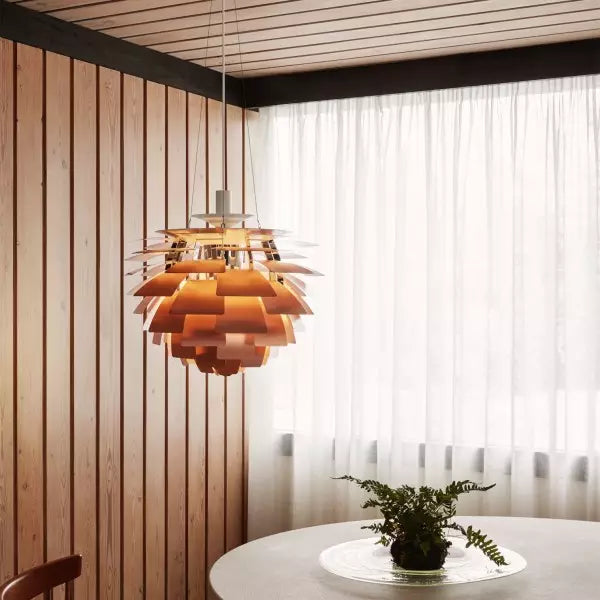 NovaLuxe LumaArc Pendant Light Featuring Artichoke Design