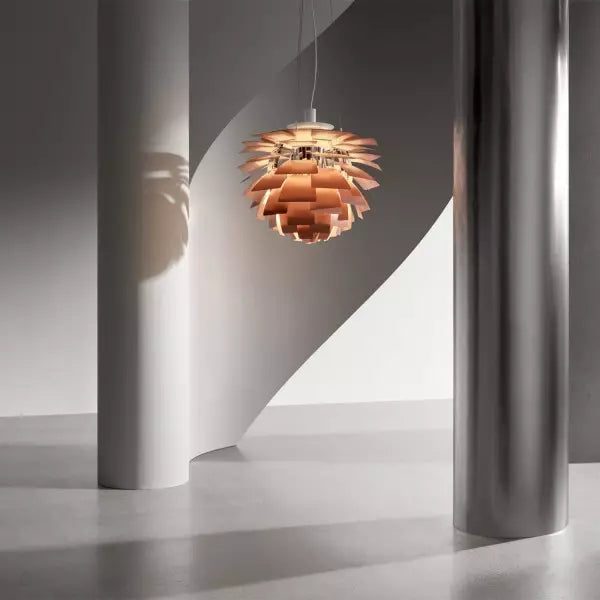NovaLuxe LumaArc Pendant Light Featuring Artichoke Design