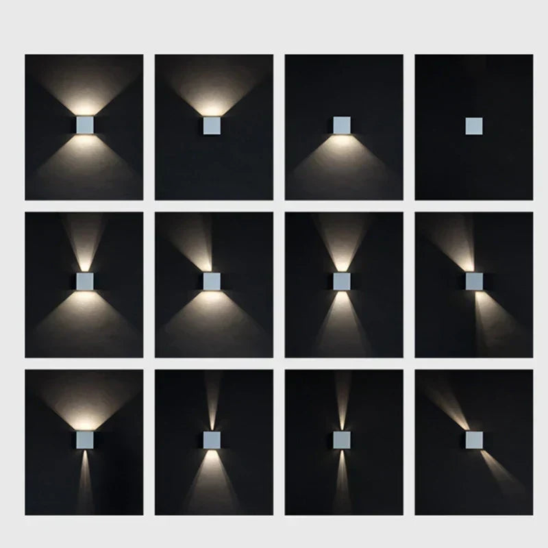 MetroLite modern utomhusvägglampa - stilren och elegant design