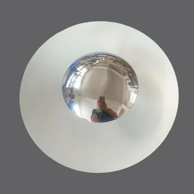 ColorBurst Modern Round Lamp — LED Light Waves, Color Options