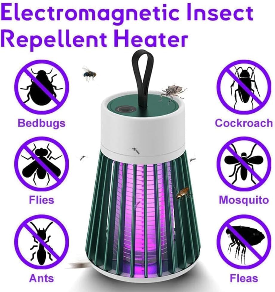 蚊・害虫駆除ランプ 2個セット - UVライト虫取り器