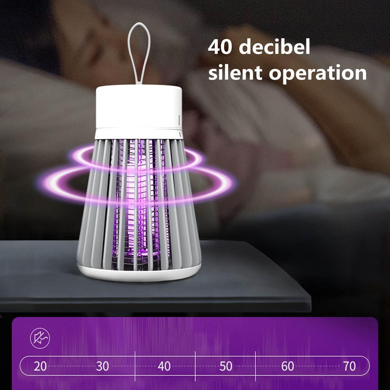 Podwójny zestaw lamp na owady UV — światła do zwalczania komarów i insektów