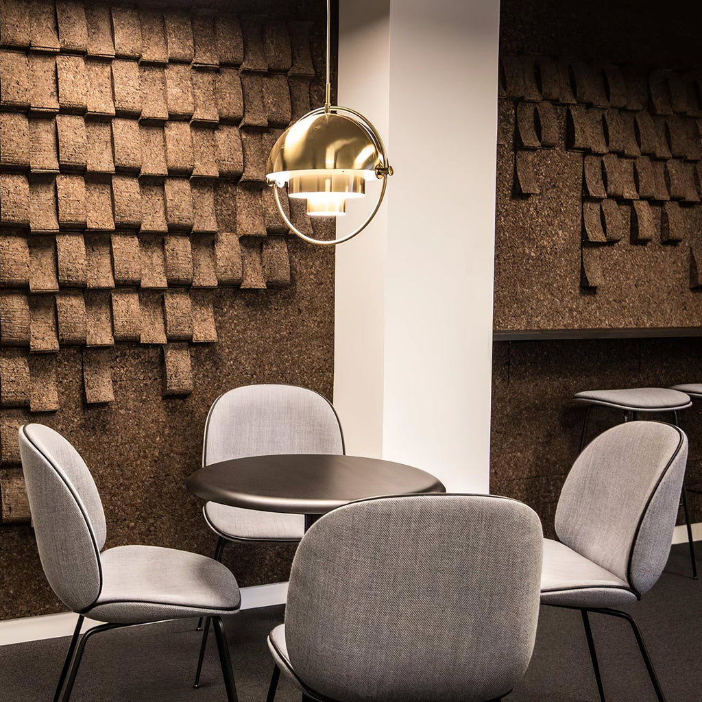 Pendellampa med flera ljuskällor — dansk designlampa i flera lager