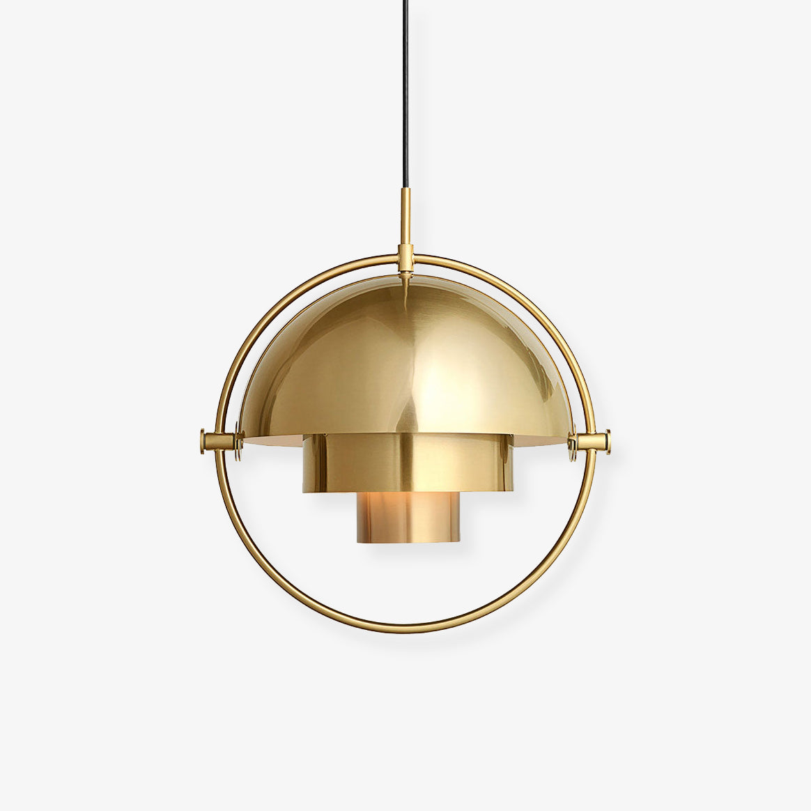Pendellampa med flera ljuskällor — dansk designlampa i flera lager