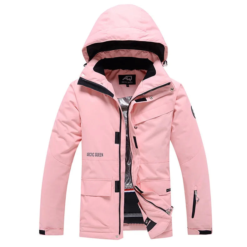 Winddichte, gefütterte Winterjacke für Herren und Damen – lässige Passform