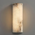 Modern Alabaster Wall Light — White for Living Room - Flindria