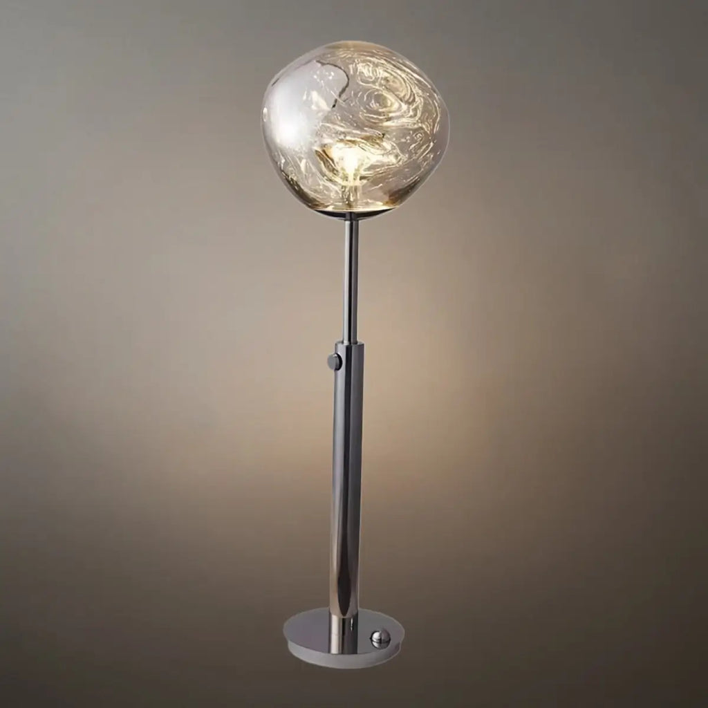 Modern Floor Lamp — Metal Aluminum for Living Room - Flindria