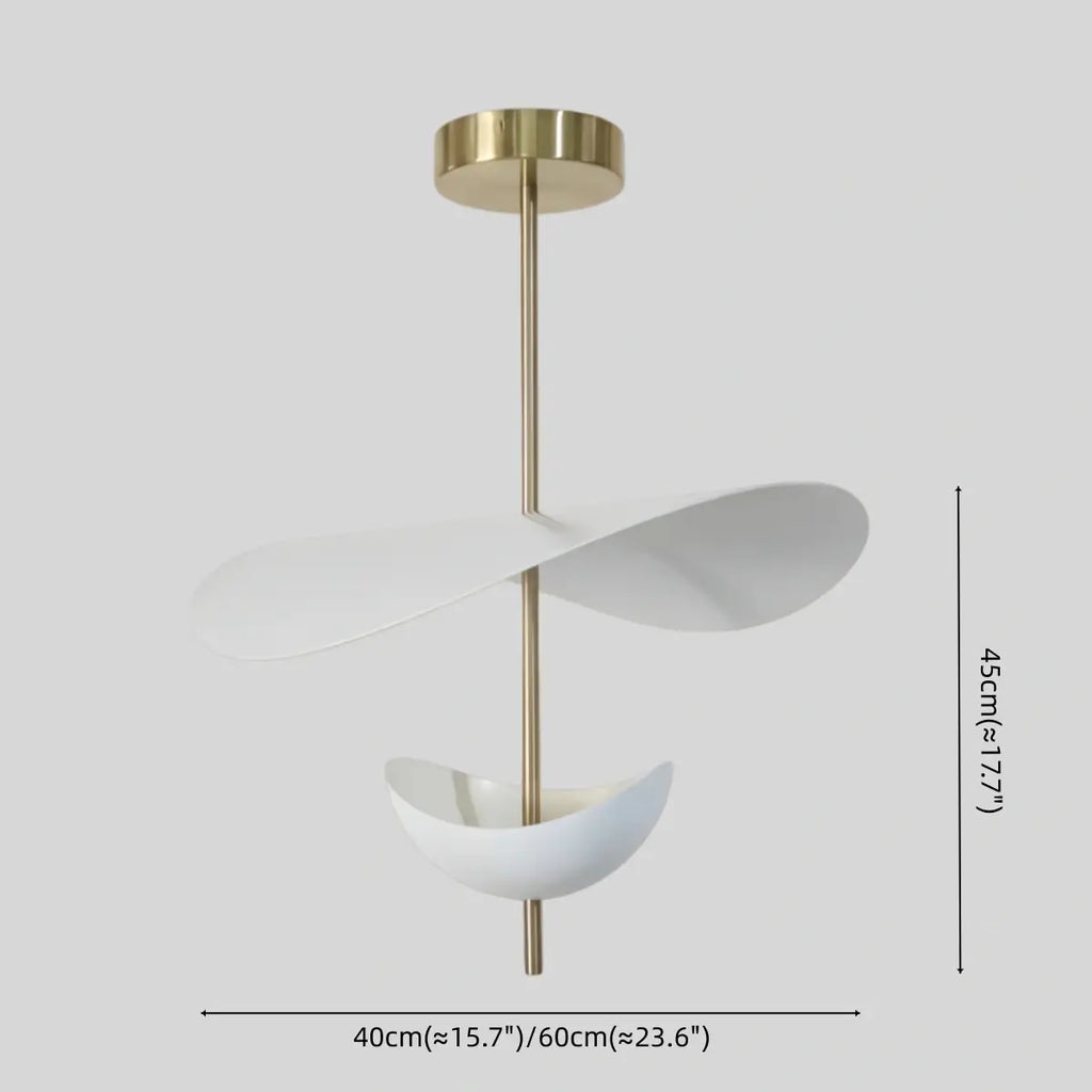 Nordic Pendant Lamp — White Layered Design for Dining Room - Flindria