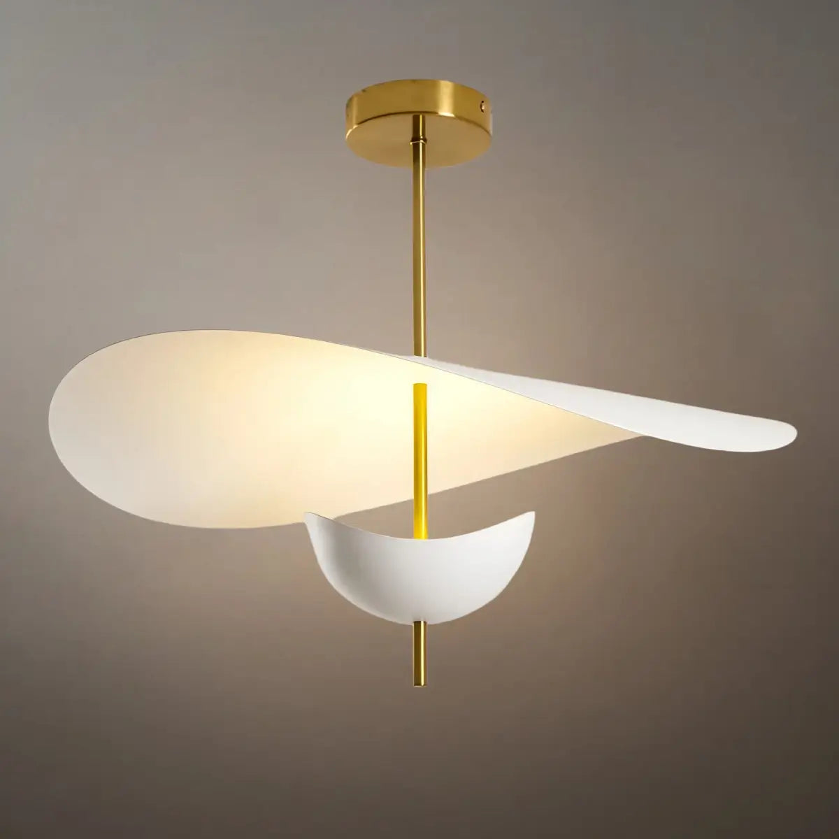 Nordic Pendant Lamp — White Layered Design for Dining Room - Flindria