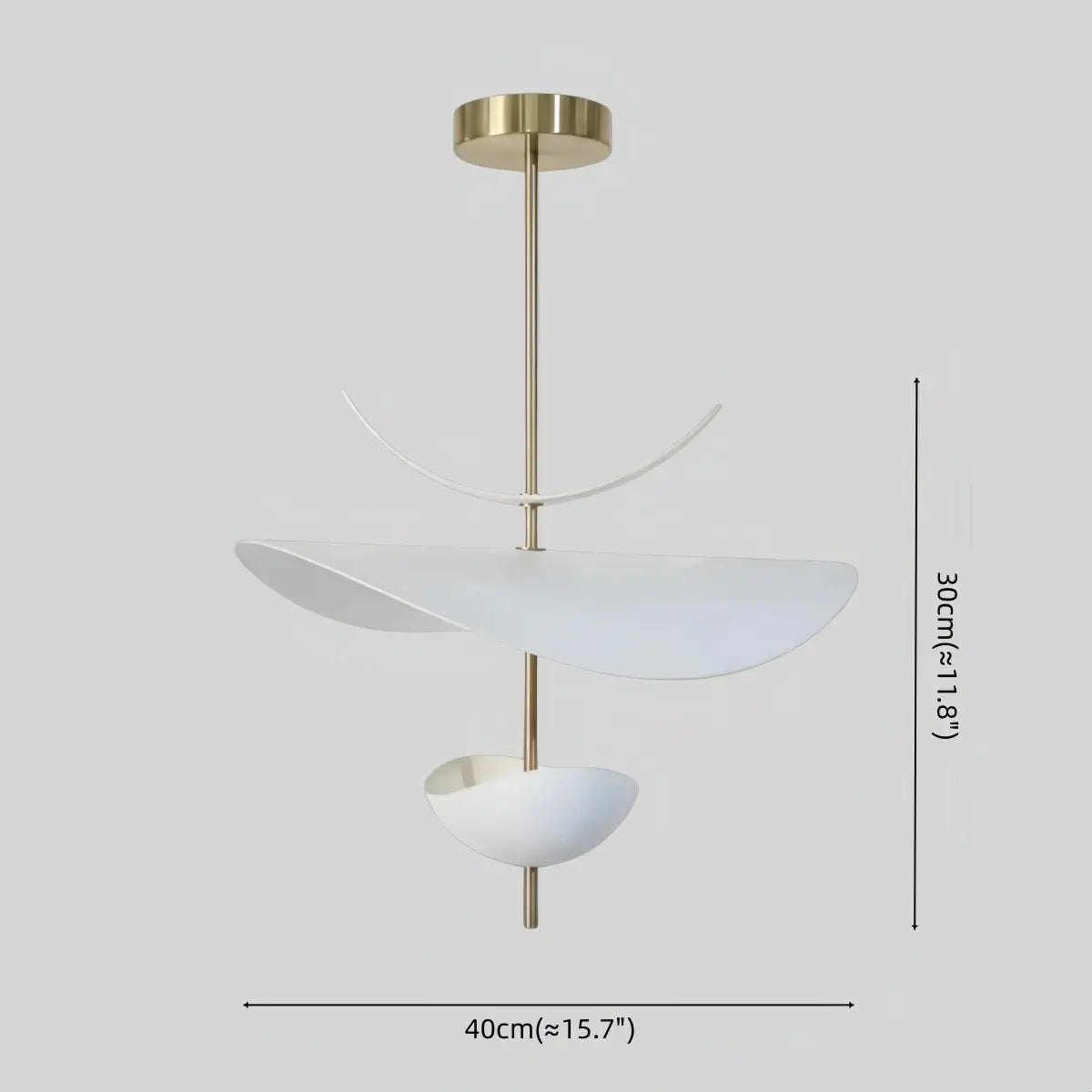 Nordic Pendant Lamp — White Layered Design for Dining Room - Flindria