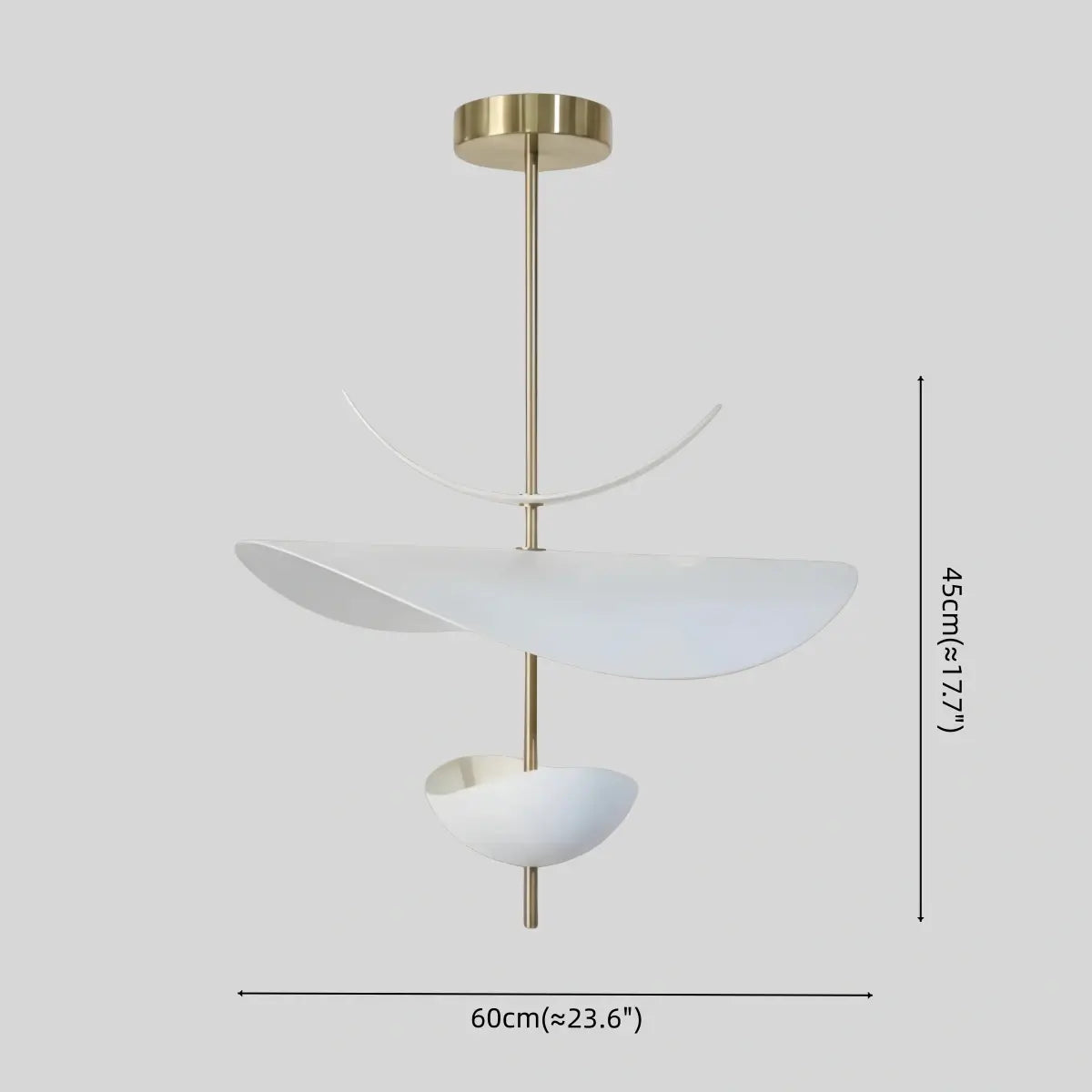 Nordic Pendant Lamp — White Layered Design for Dining Room - Flindria
