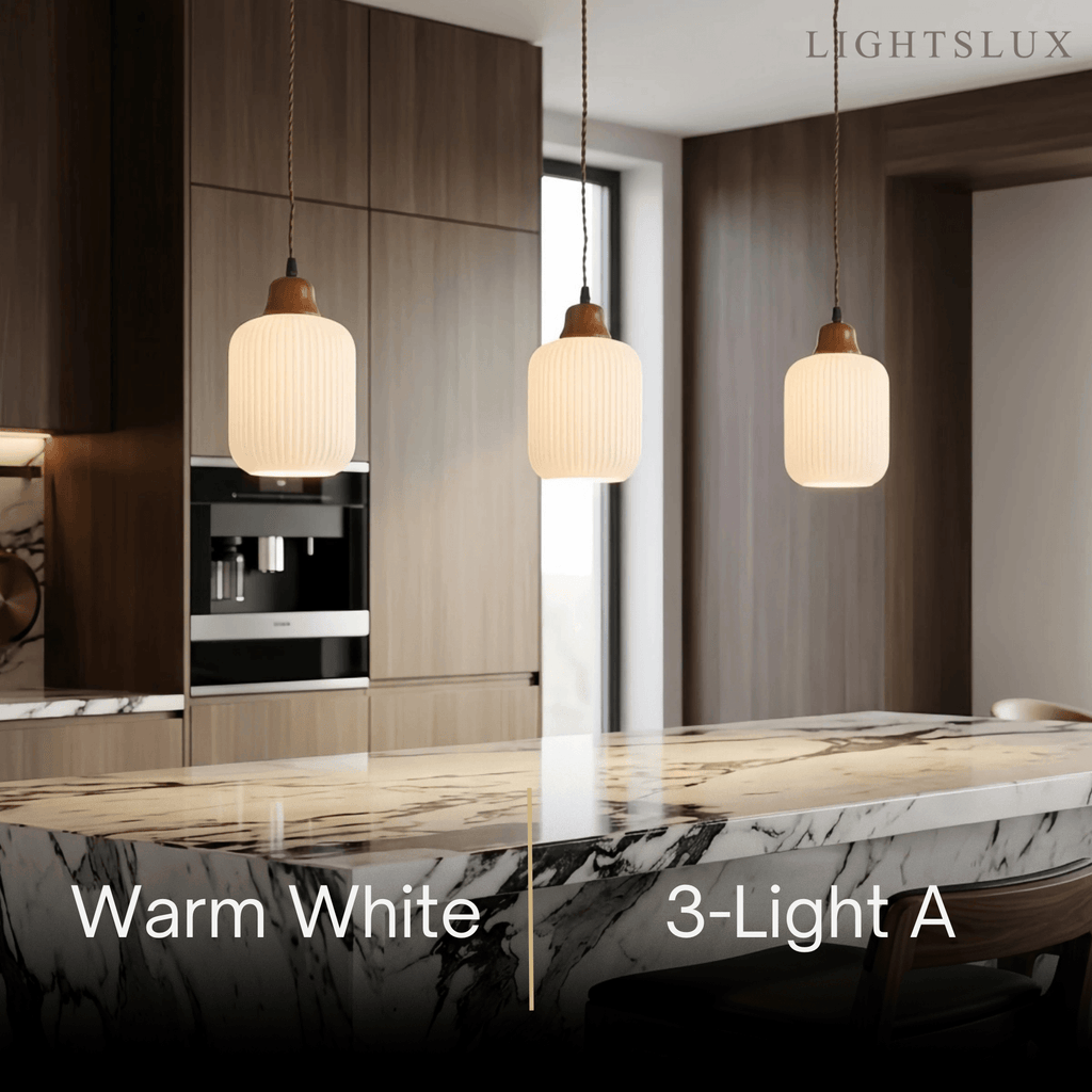 Contemporary Dome Pendant Light – Metal & Ceramic White for Bedroom Dining Room - Flindria