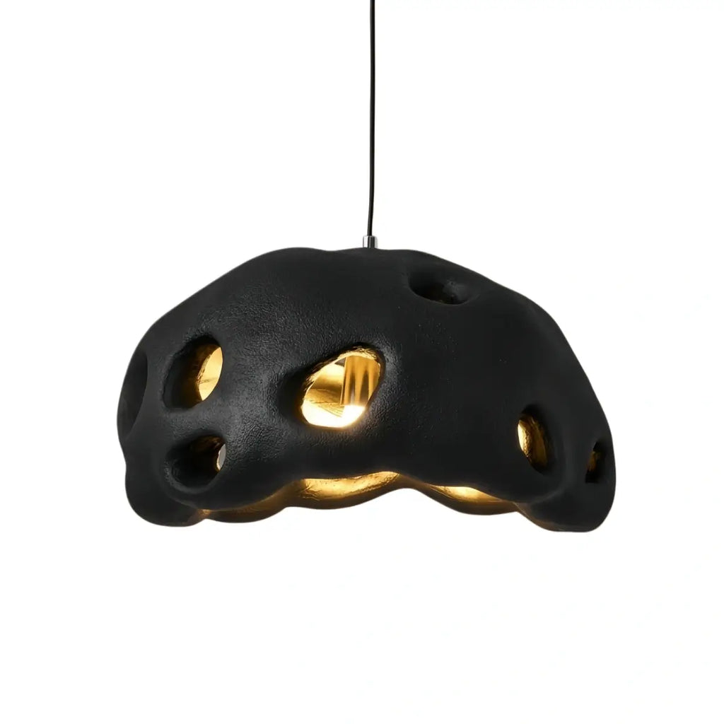 Modern Pendant Light – Resin White/Beige/Grey/Black for Living Room - Flindria