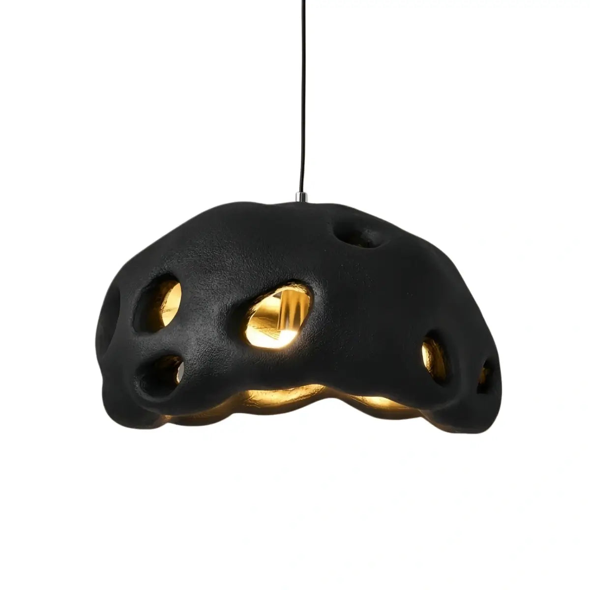Modern Pendant Light – Resin White/Beige/Grey/Black for Living Room - Flindria
