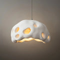 Modern Pendant Light – Resin White/Beige/Grey/Black for Living Room - Flindria