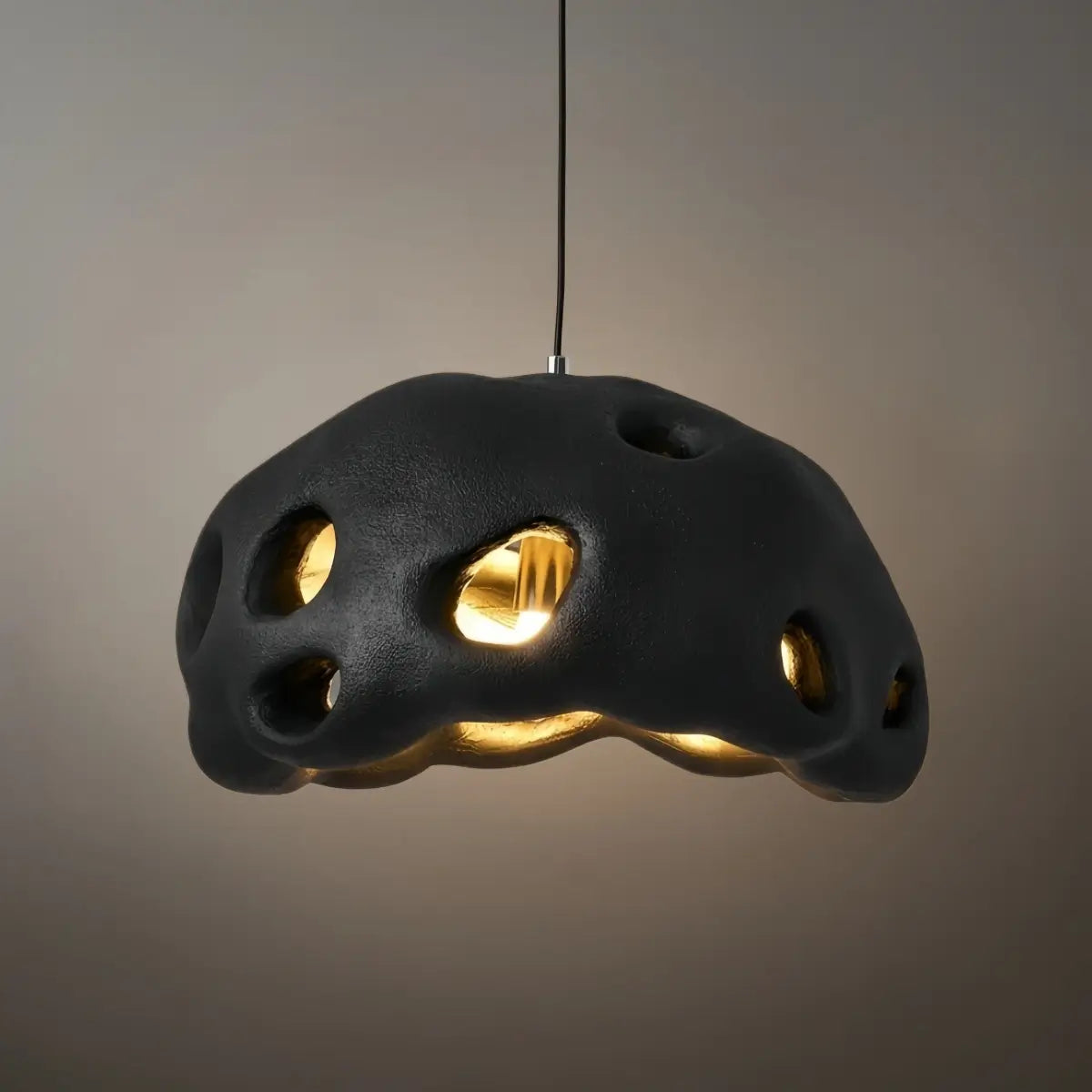 Modern Pendant Light – Resin White/Beige/Grey/Black for Living Room - Flindria