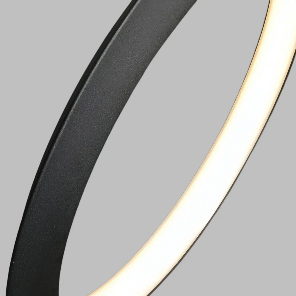 Minimalist Pendant Light — Metal & Silica Gel with Black & White for  Kitchen - Flindria