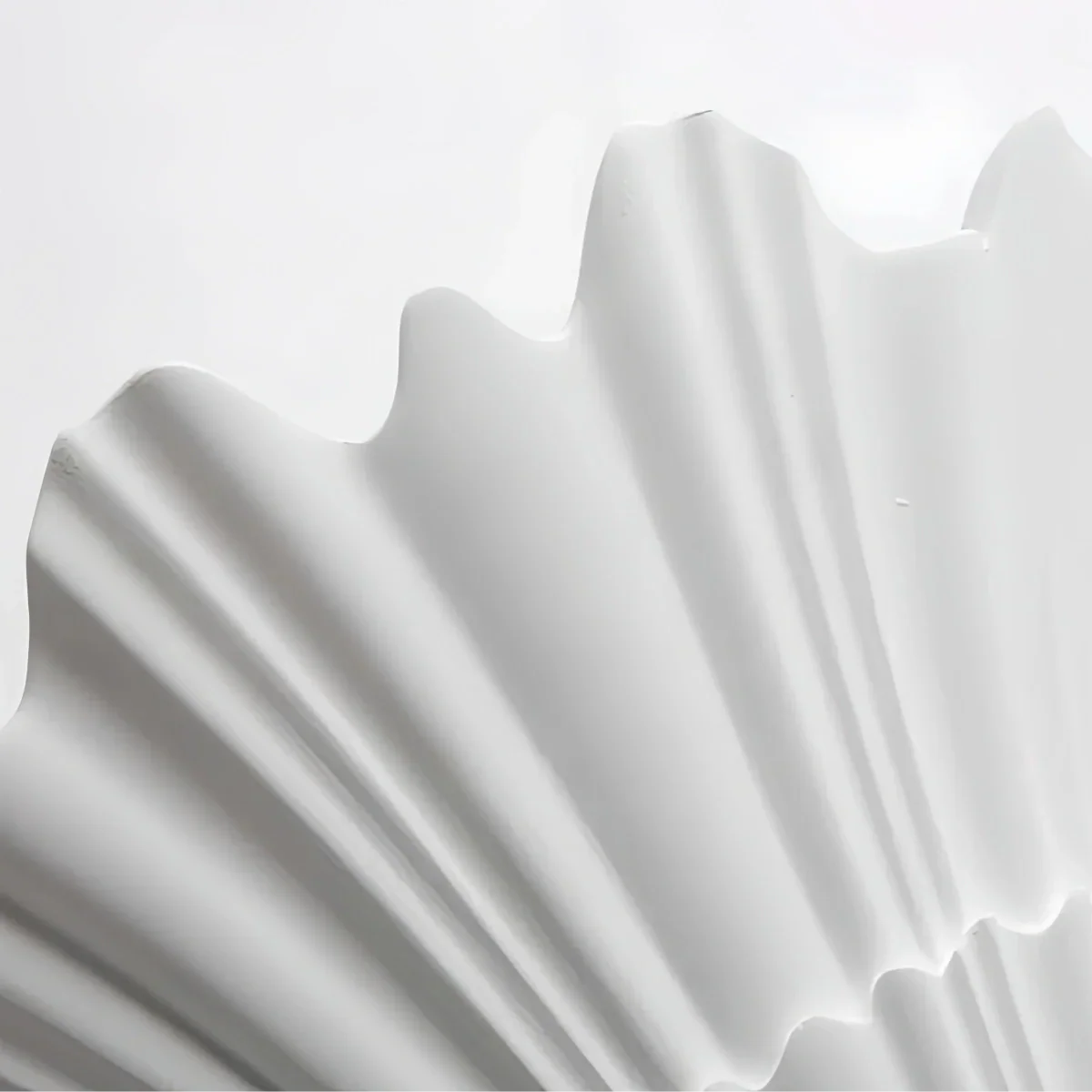 Modern Wall Lamp — Plaster White for Entryway / Living Room / Reading Nook - Flindria