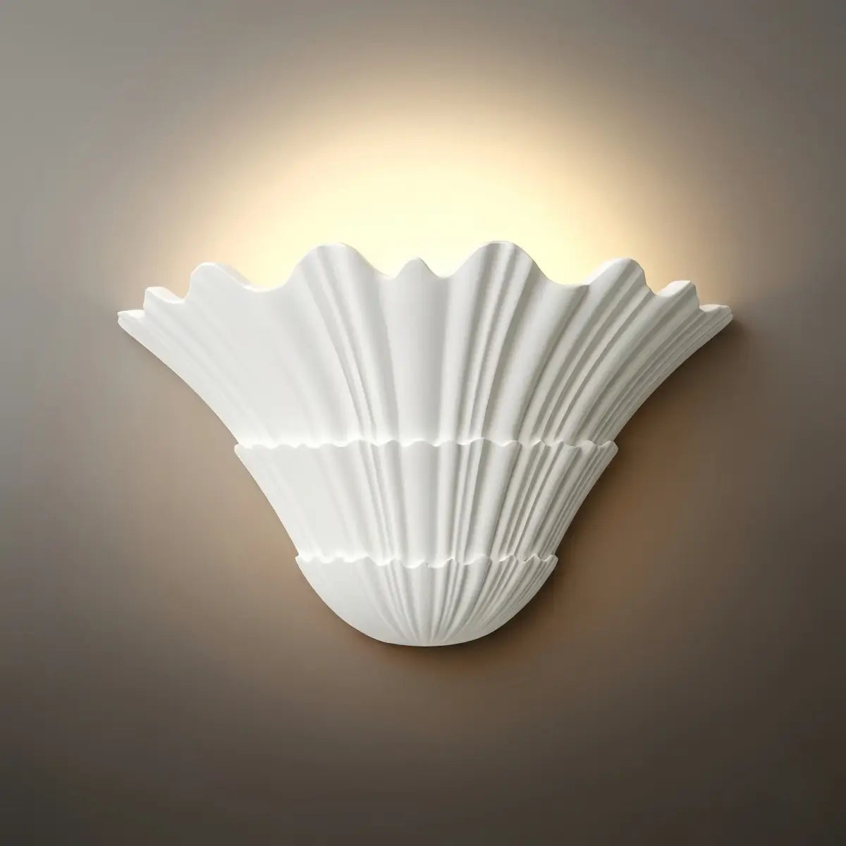 Applique murale moderne — Plâtre blanc pour entrée/salon/coin lecture - Flindria