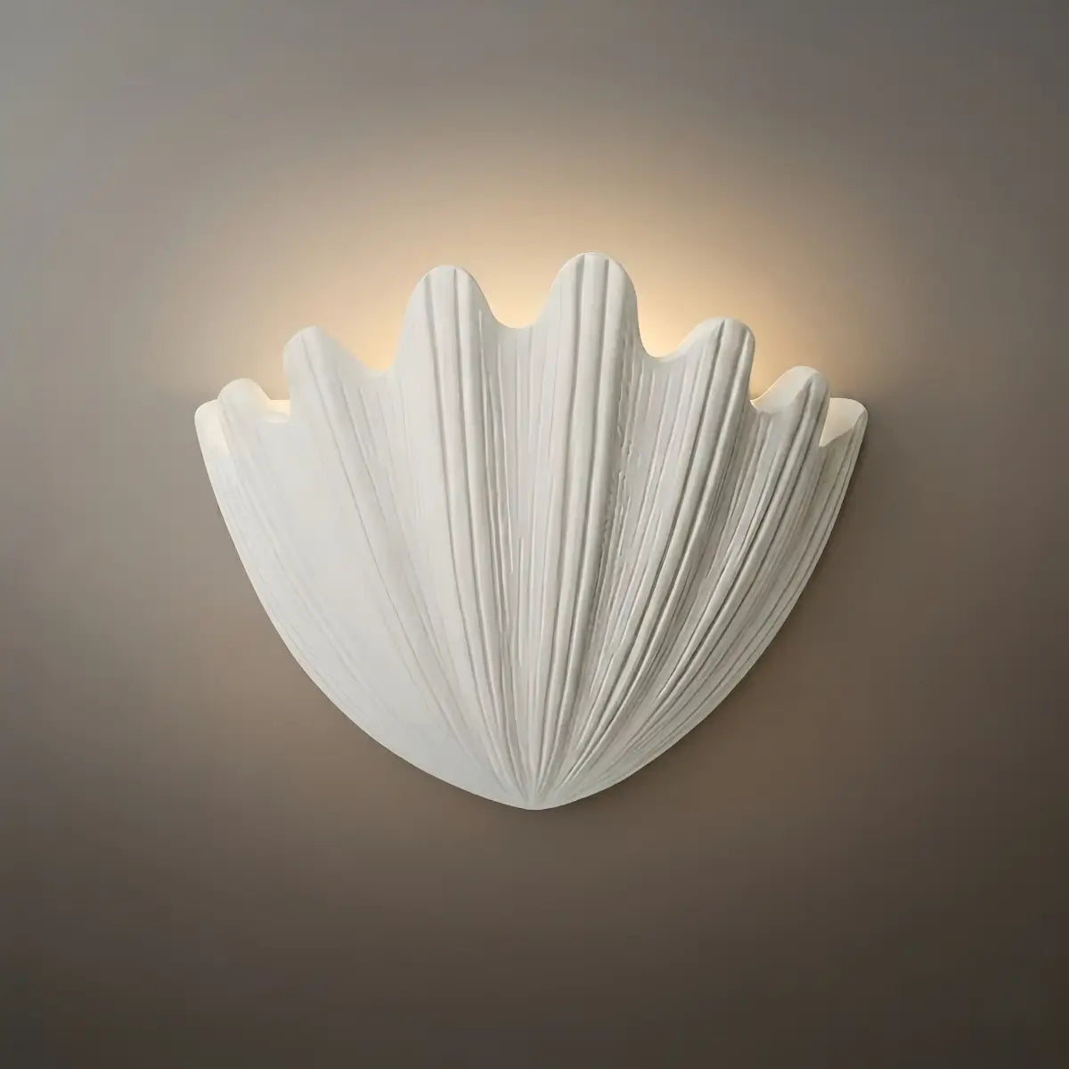 Applique murale moderne — Plâtre blanc pour entrée/salon/coin lecture - Flindria