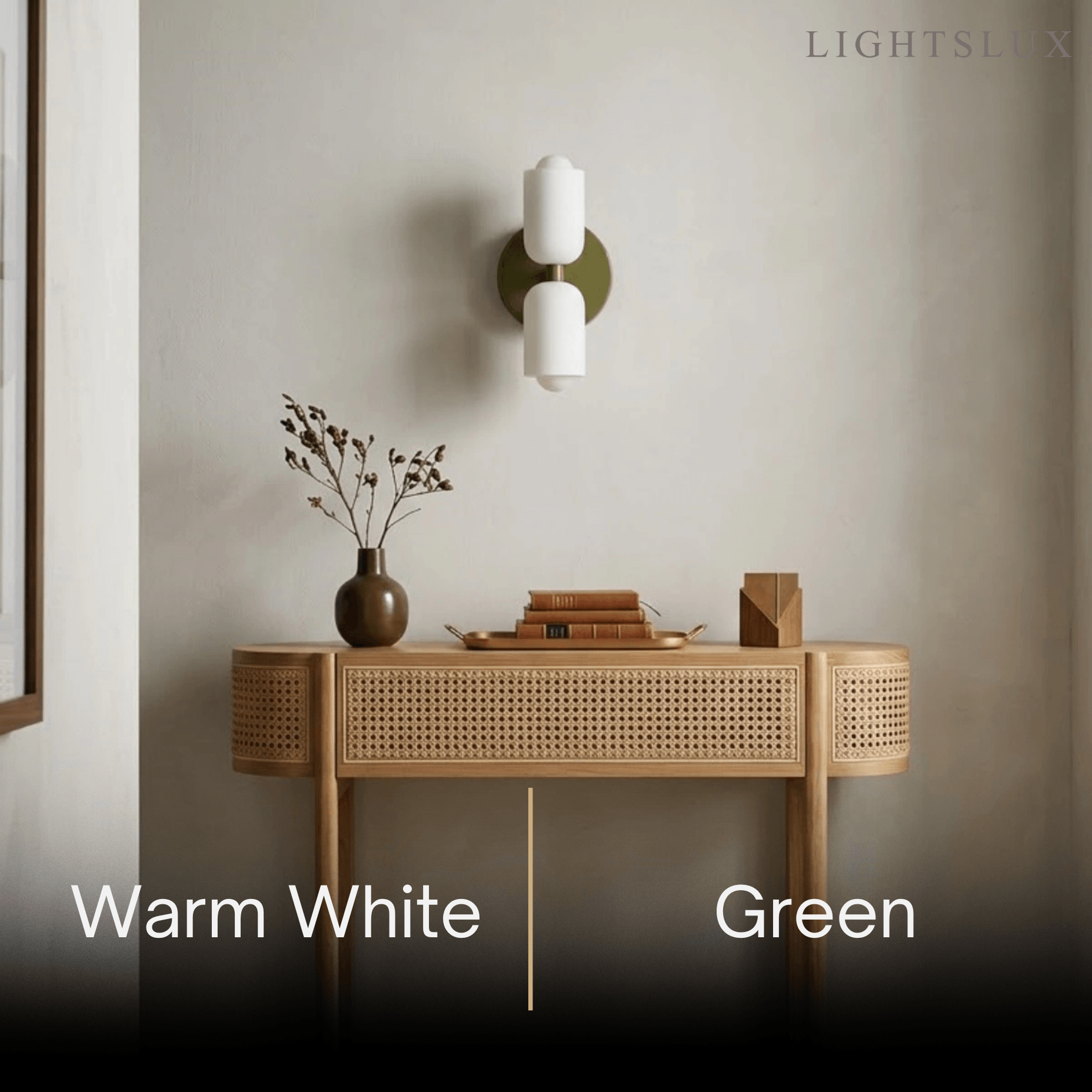 Modern LED Wall Lamp — Gold/Black/Green Metal for Bedroom/Living Room/Dining Room - Flindria
