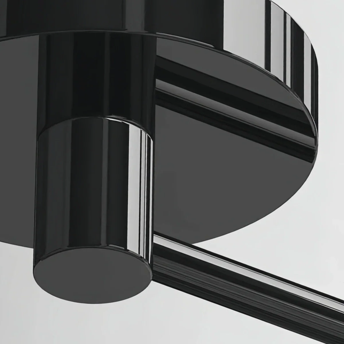 Moderne Pendelleuchte – Kohlenstoffstahl & Glas Schwarz Rauchgrau für Wohnzimmer - Flindria