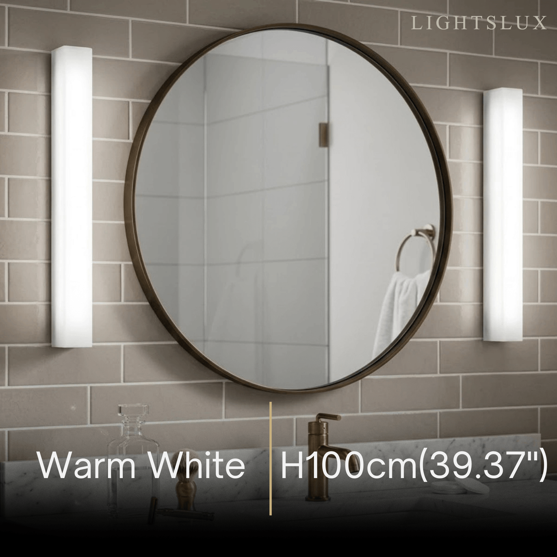 Minimalist LED Wall Lamp – White Marble Cuboid for Bedroom - Flindria